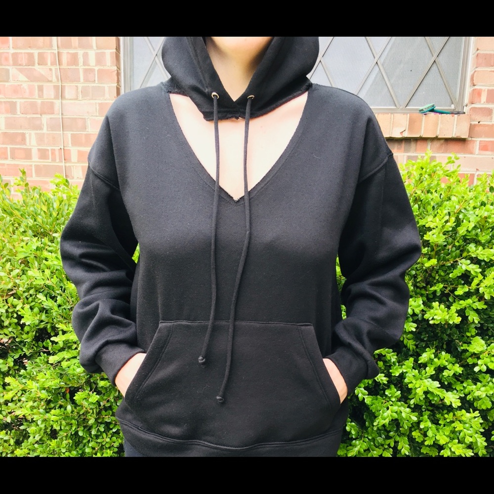 Cad cutout hoodie